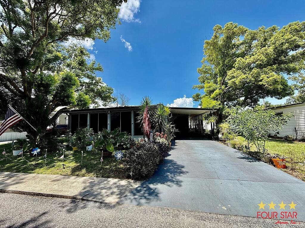 A home currently listed