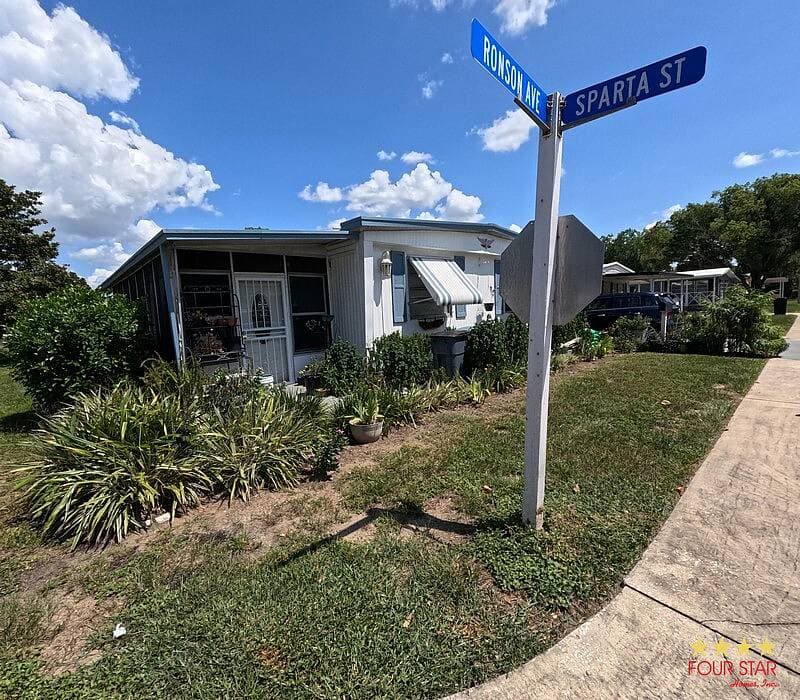 A home currently listed