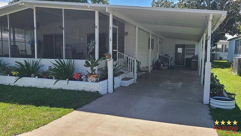 A home currently listed