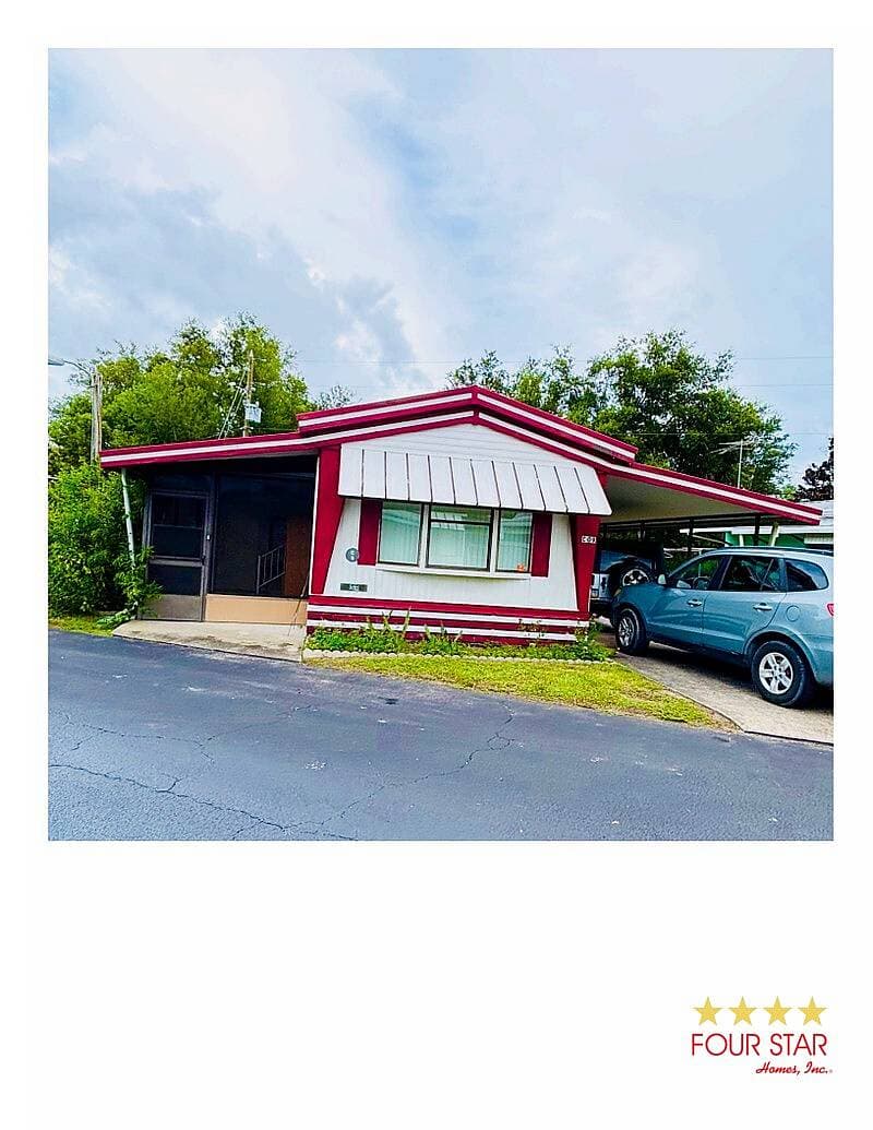 A home currently listed