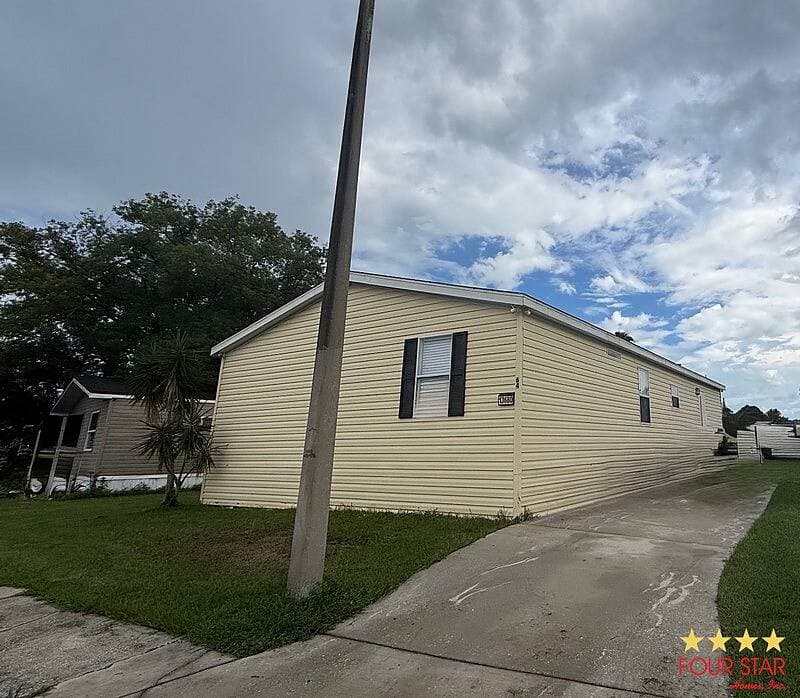 A home currently listed