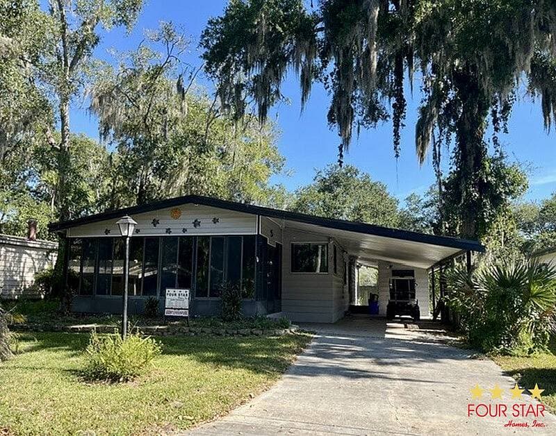 A home currently listed