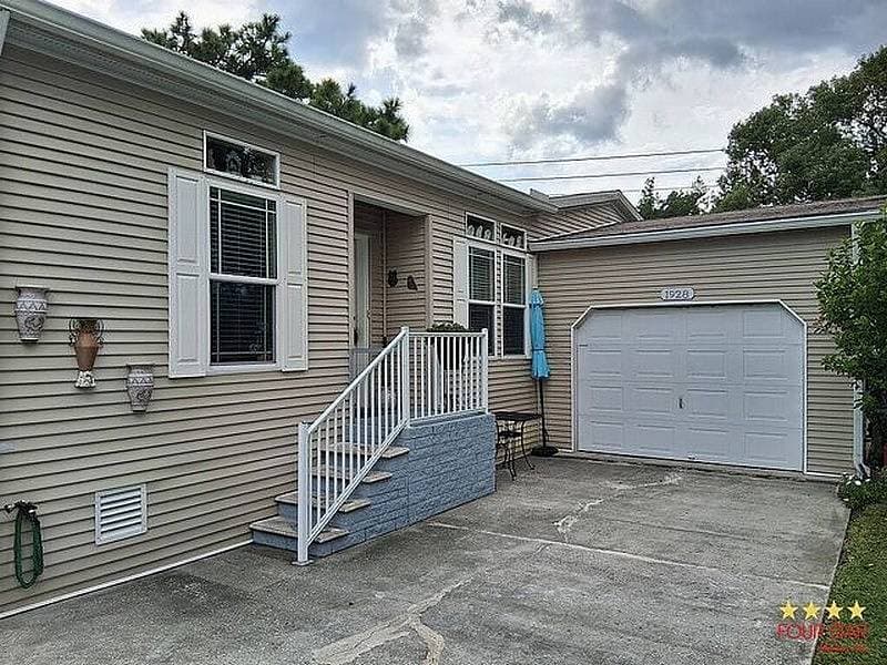 A home currently listed