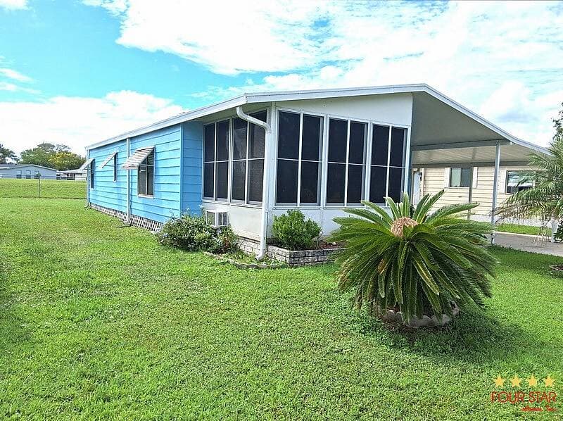 A home currently listed