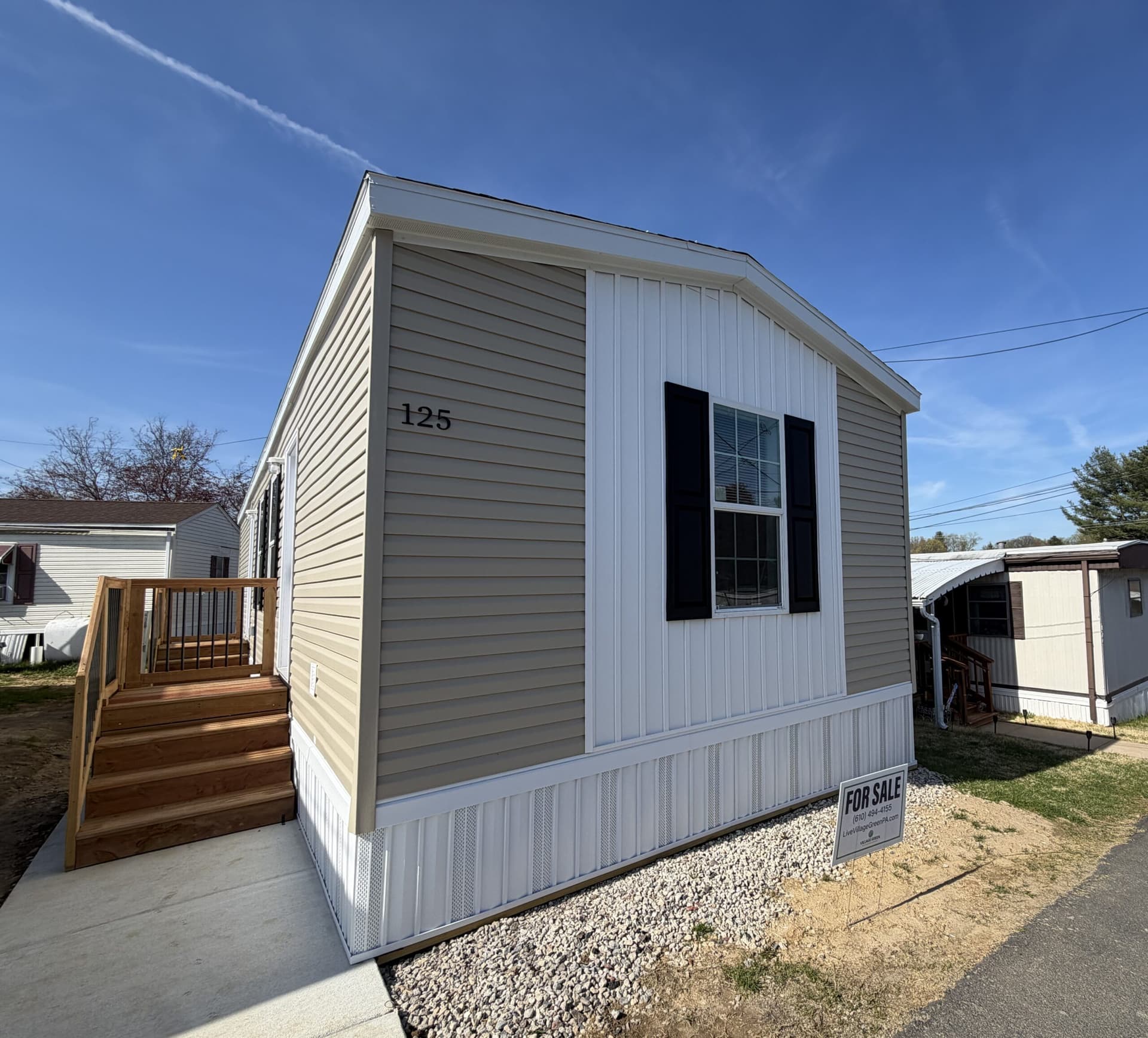A home currently listed