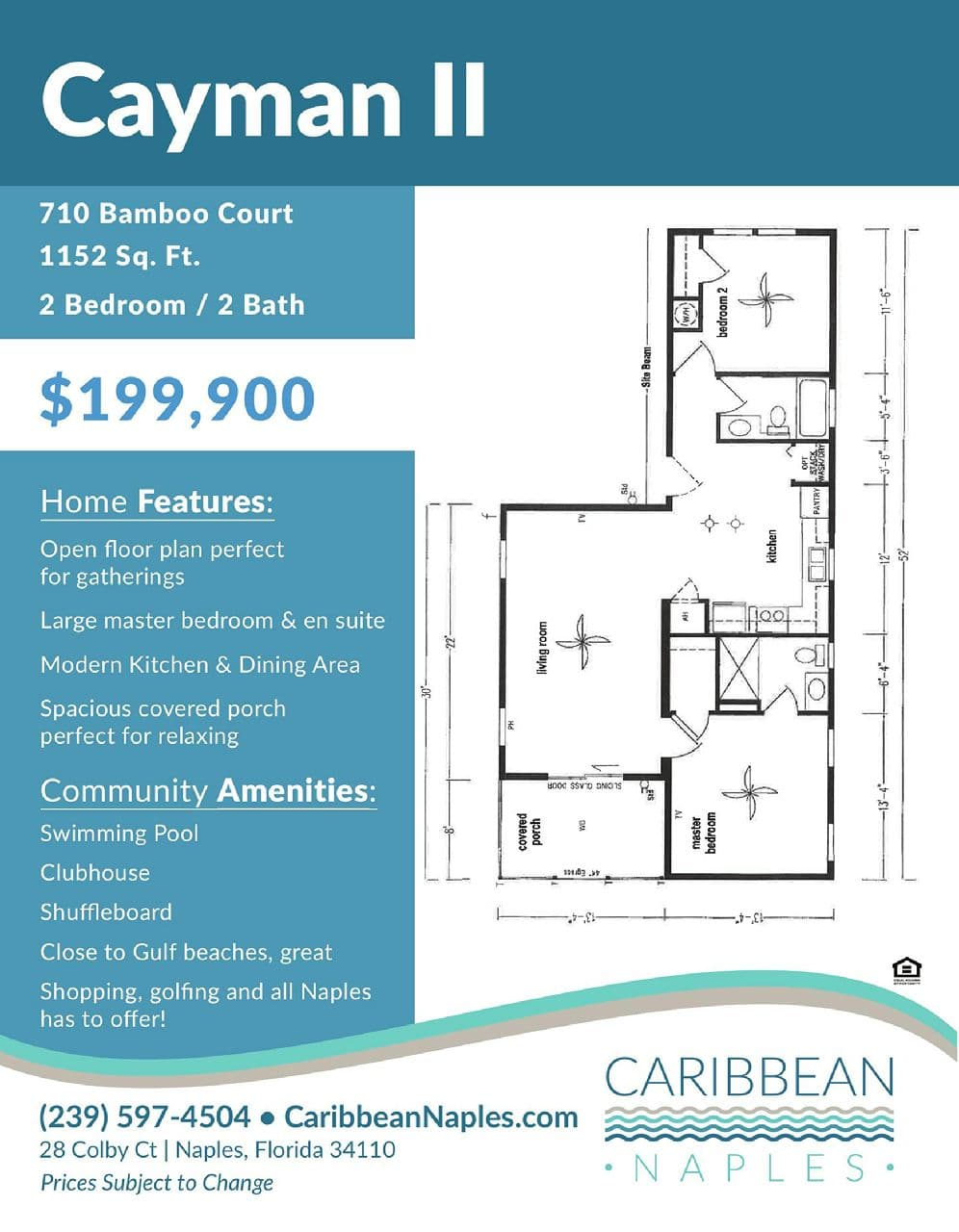 A home currently listed