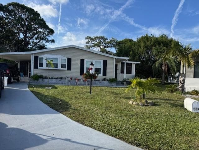 A home currently listed