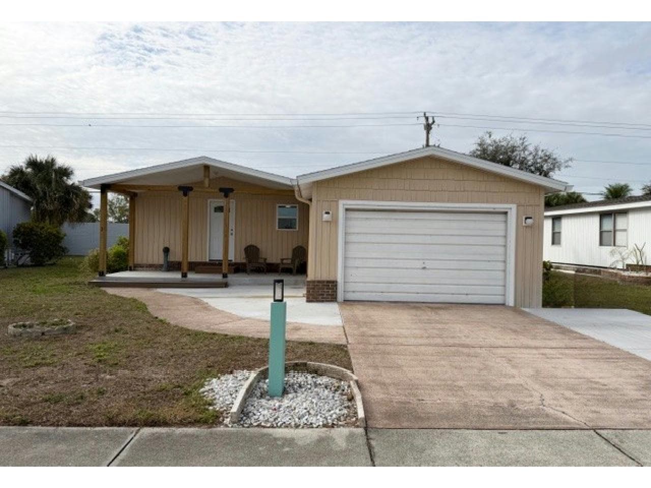 A home currently listed