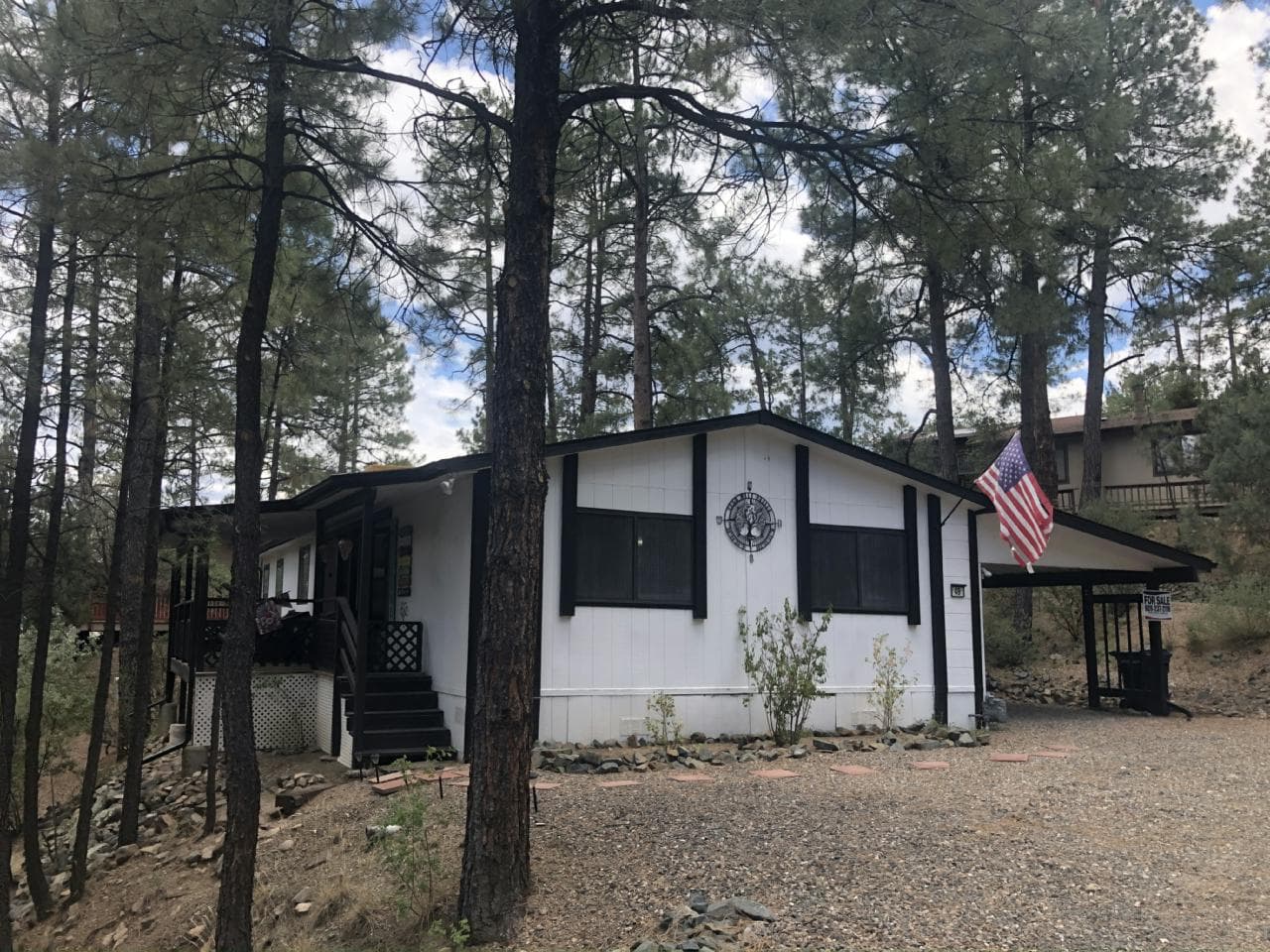 A home currently listed