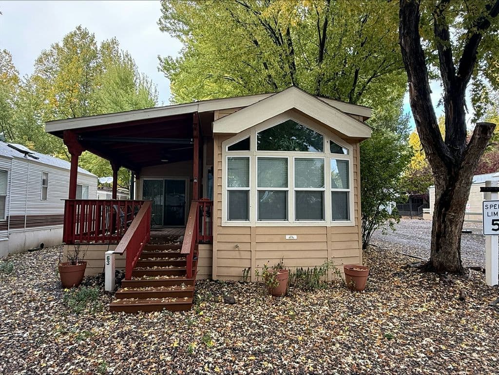 A home currently listed