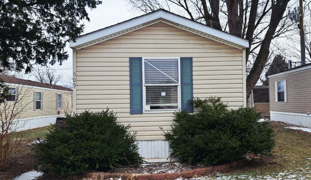 A home currently listed