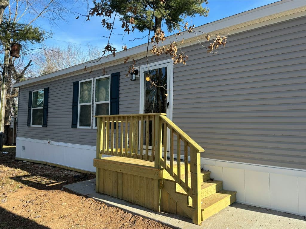 A home currently listed