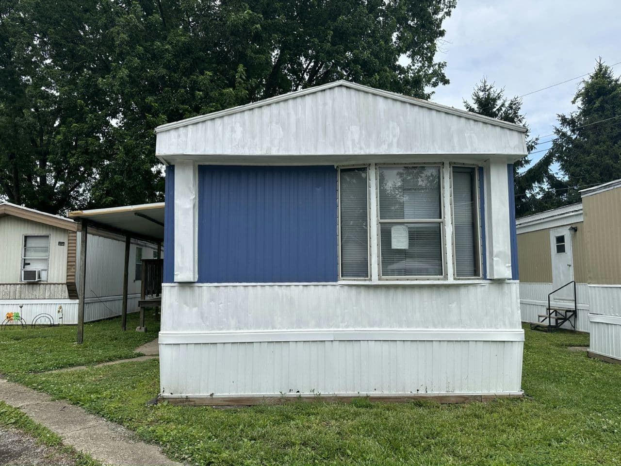A home currently listed