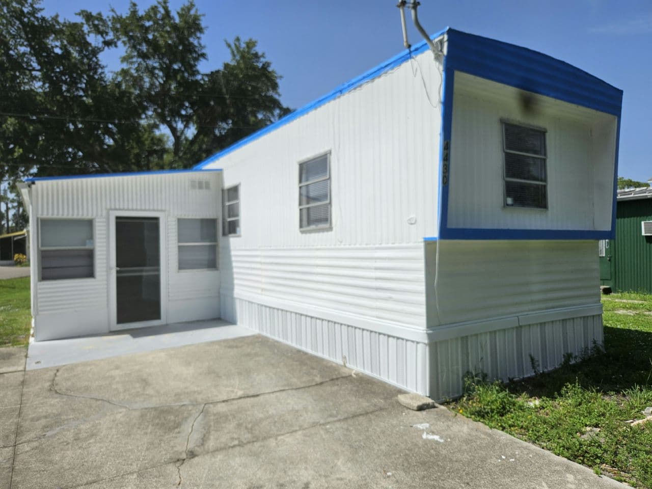 A home currently listed