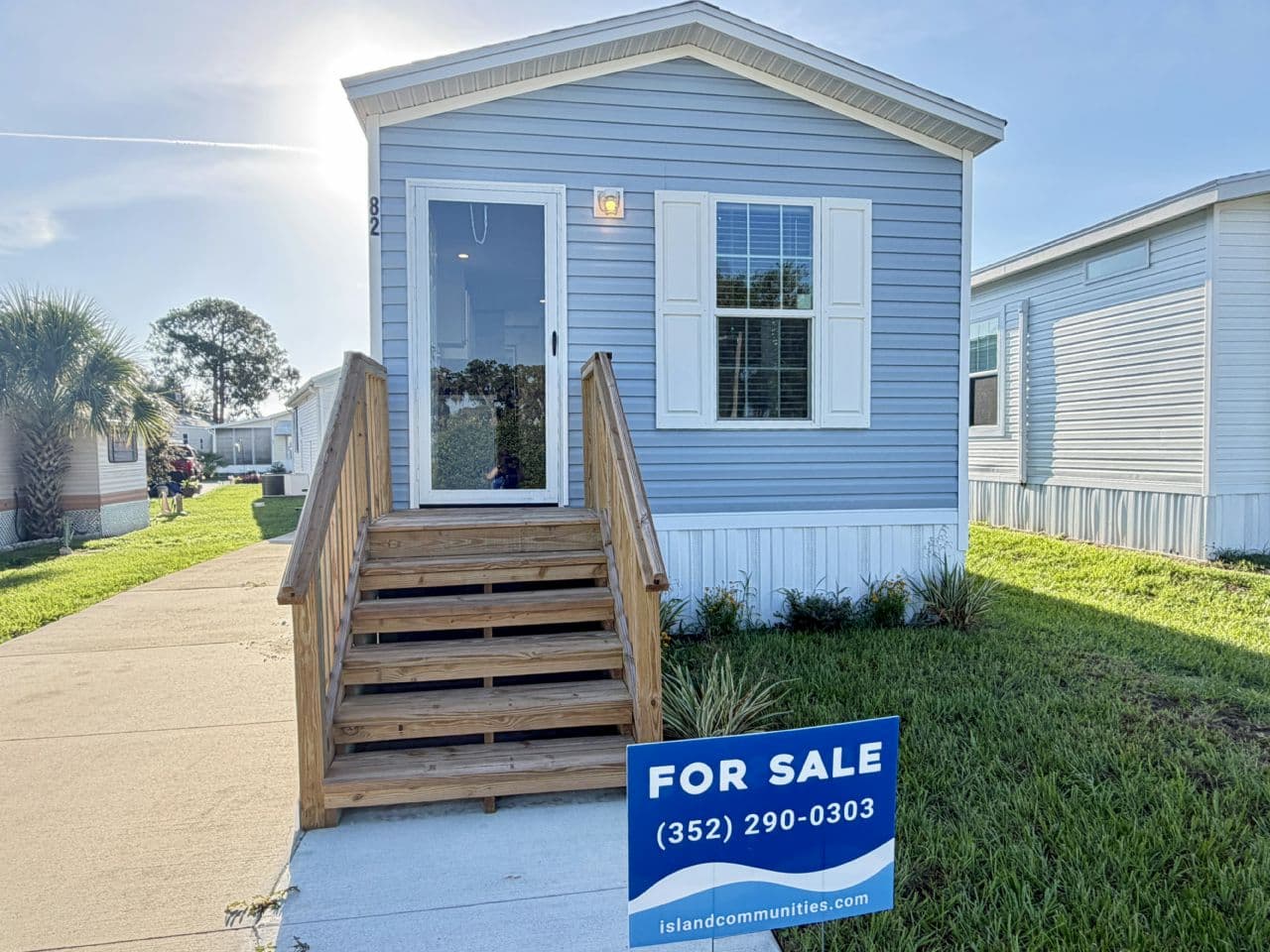 A home currently listed
