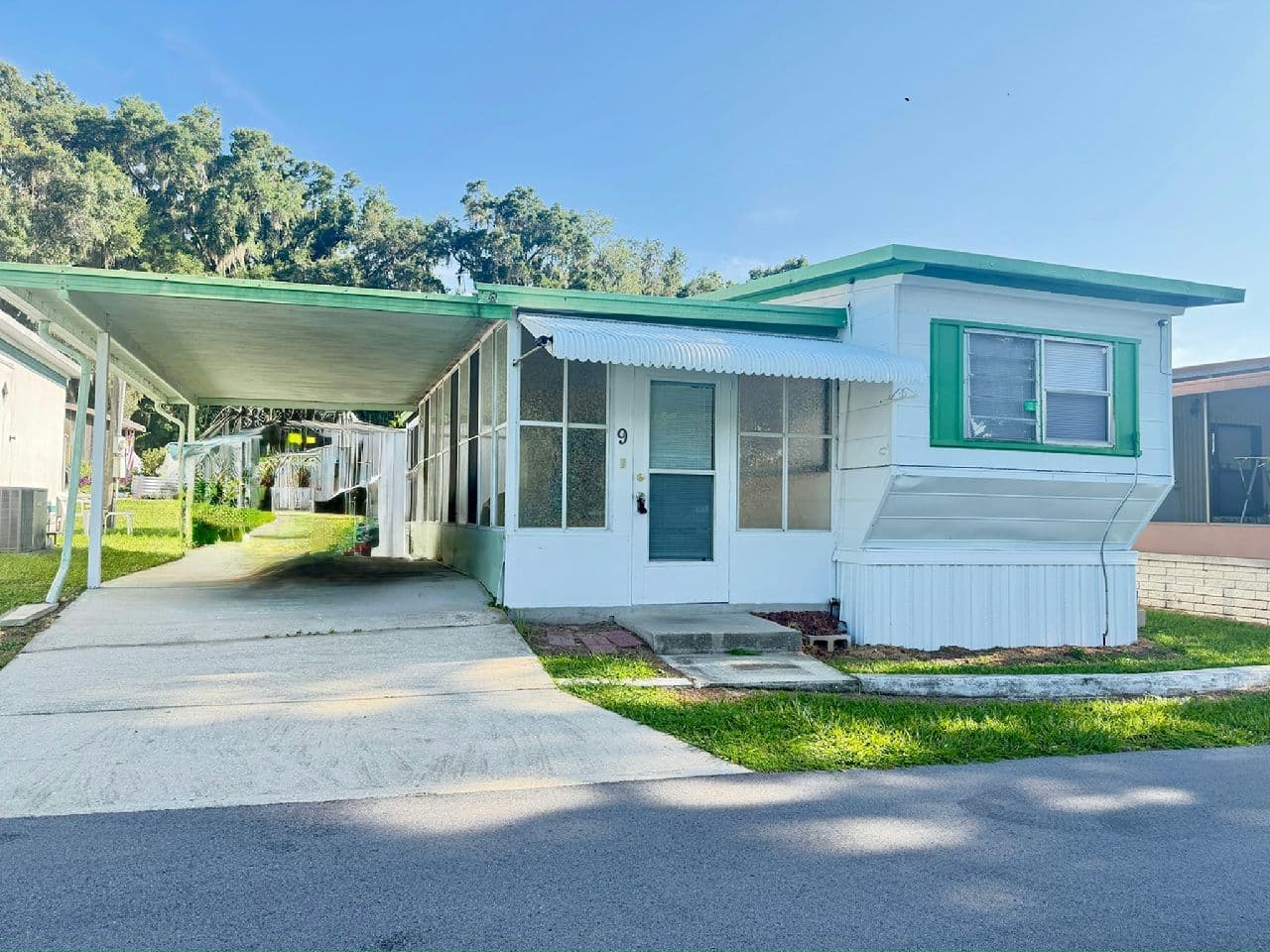 A home currently listed