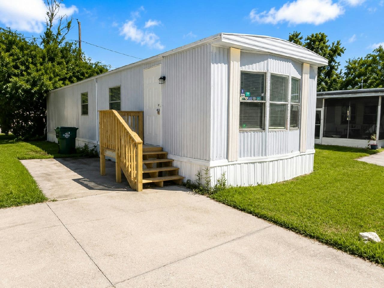 A home currently listed