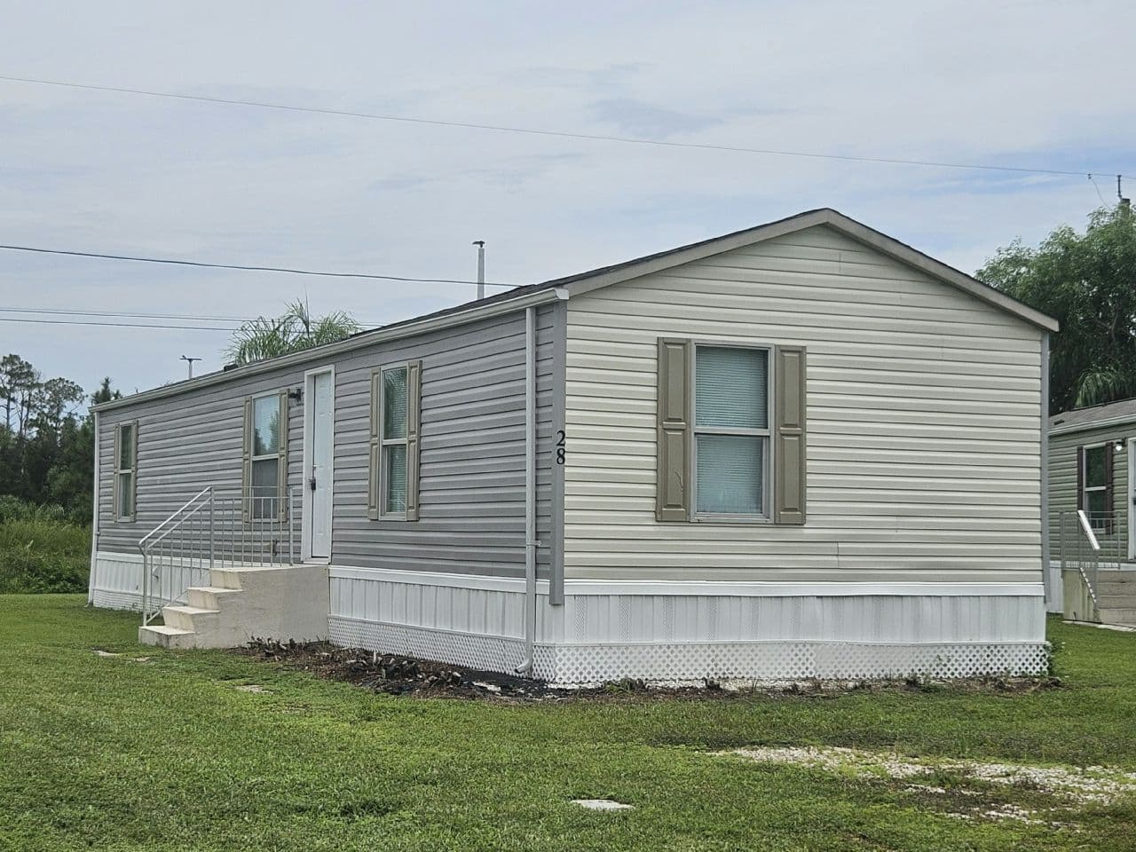 A home currently listed