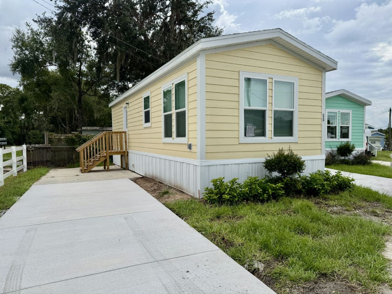 A home currently listed