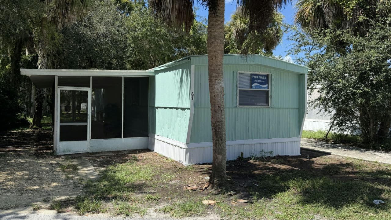 A home currently listed