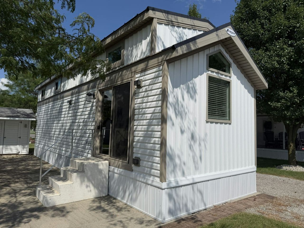 A home currently listed