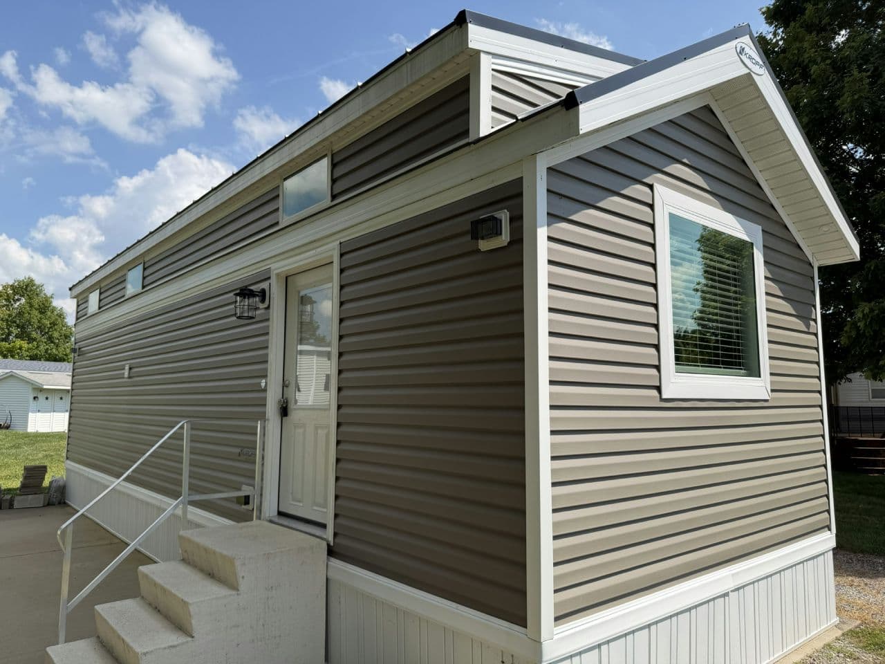 A home currently listed