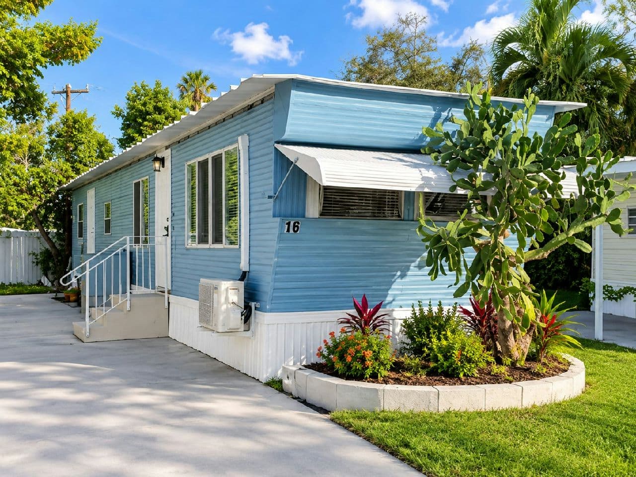 A home currently listed