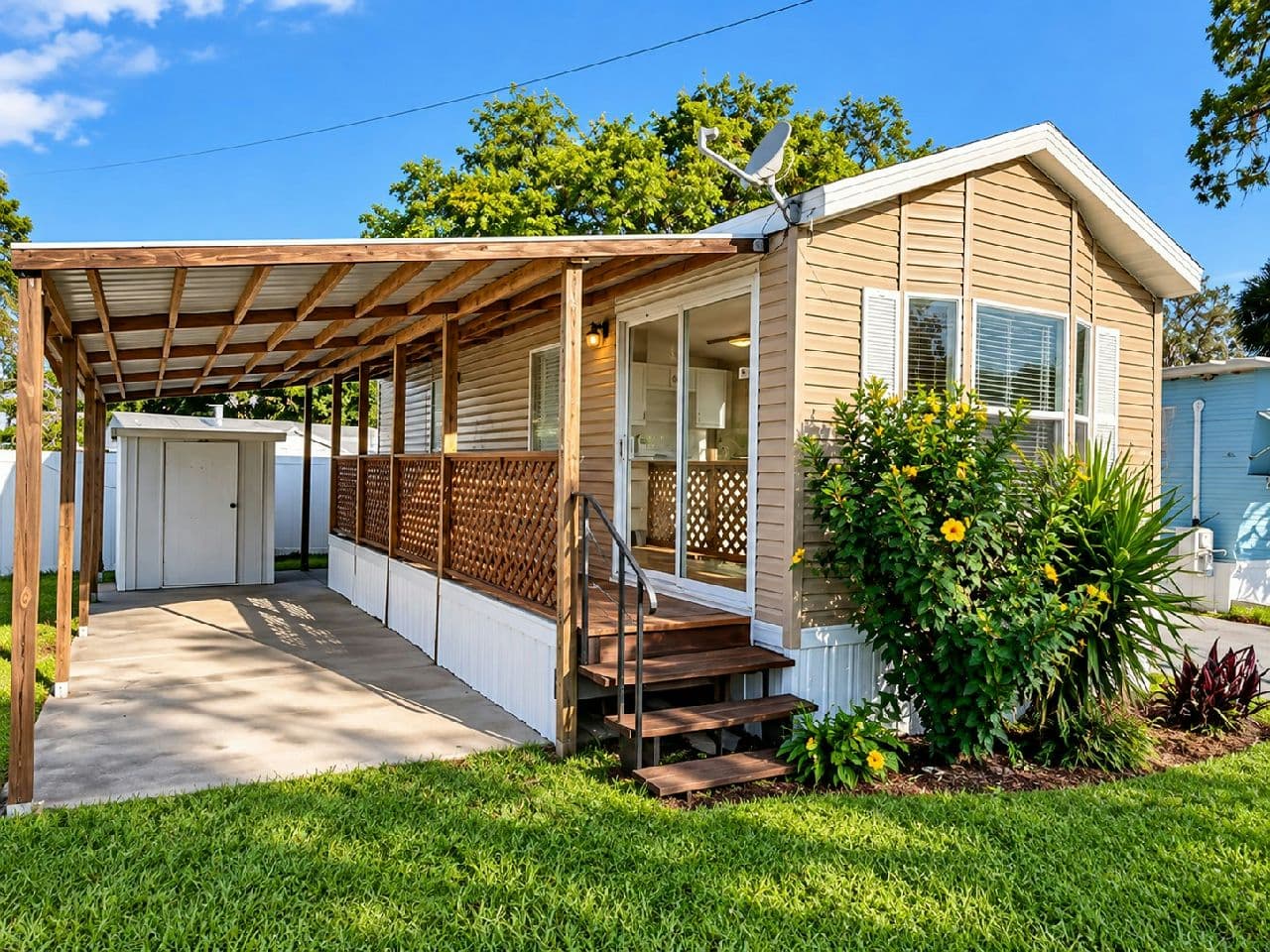 A home currently listed