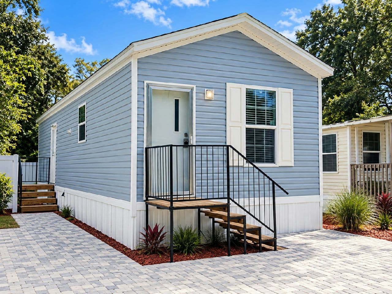 A home currently listed