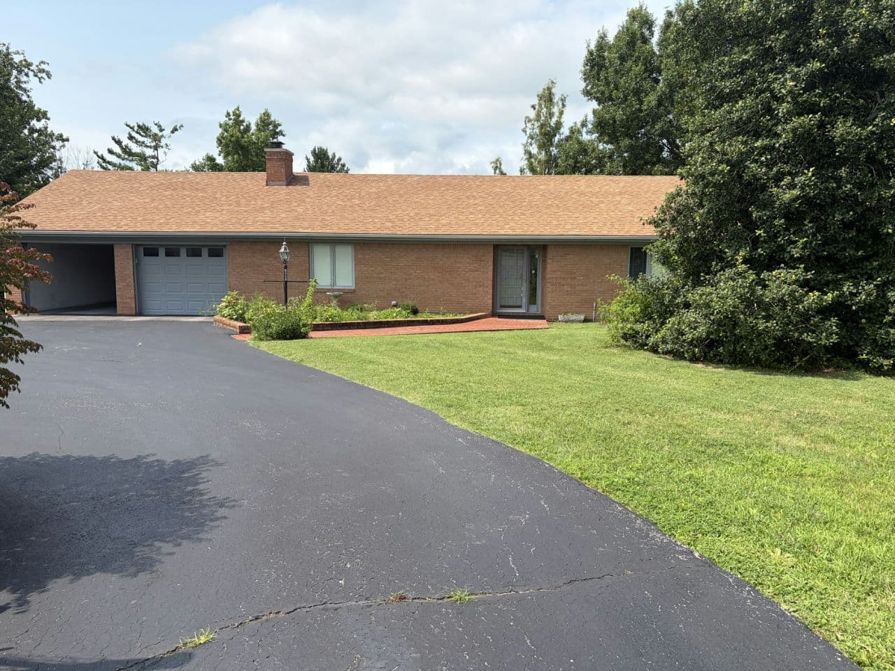 A home currently listed