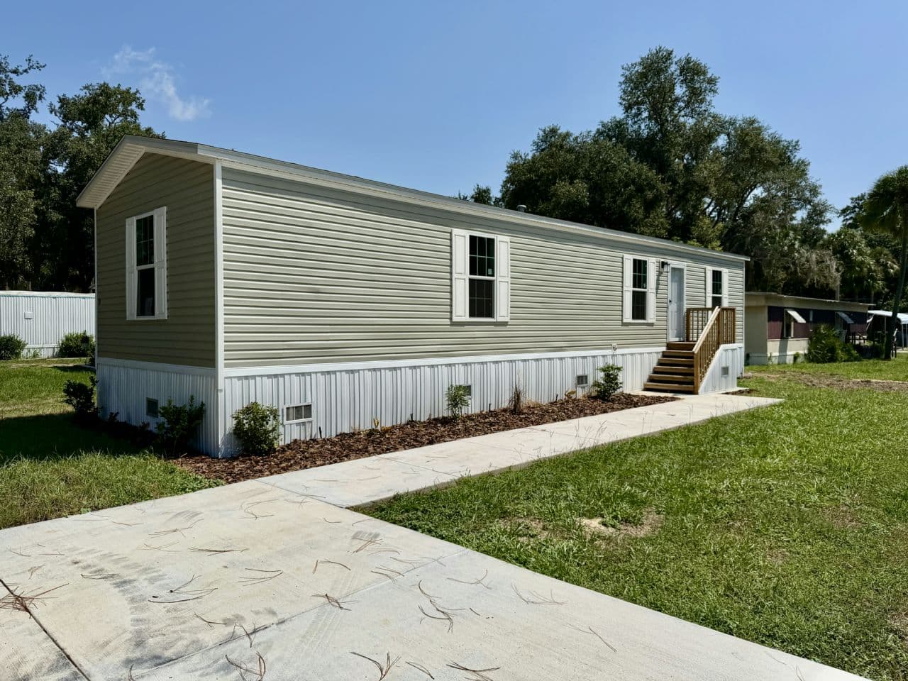 A home currently listed