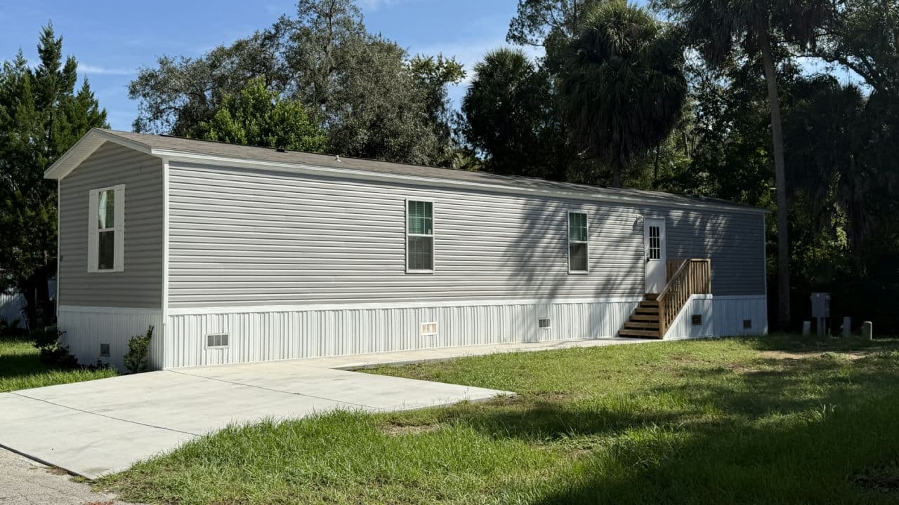A home currently listed