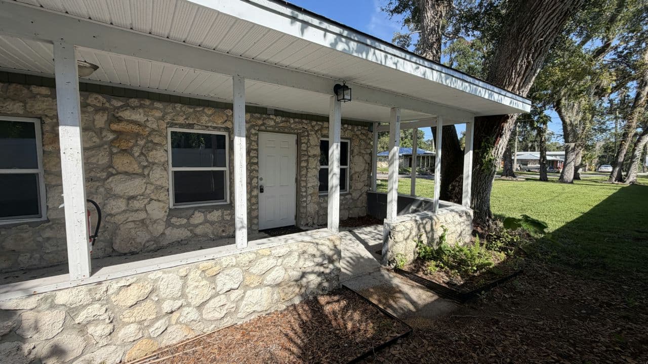 A home currently listed