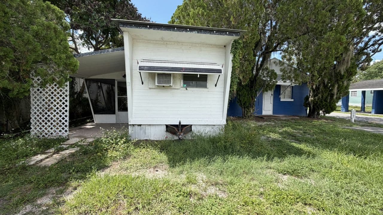 A home currently listed