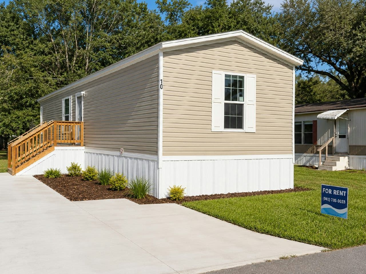 A home currently listed