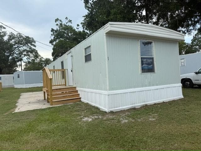 A home currently listed