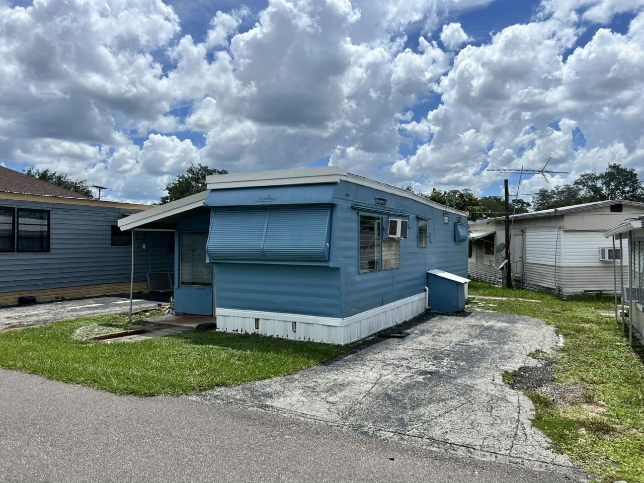 A home currently listed