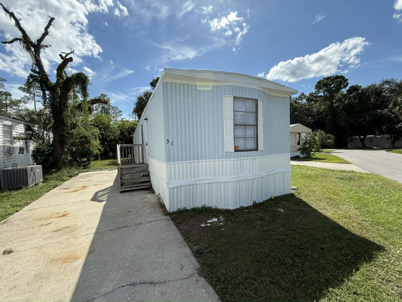A home currently listed