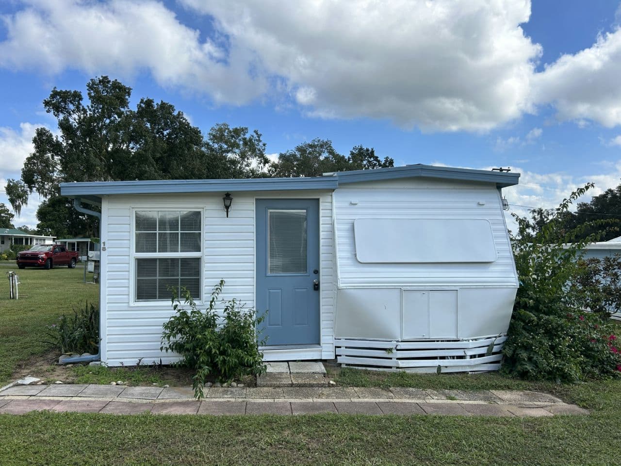 A home currently listed