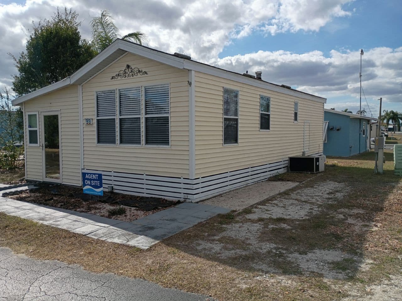 A home currently listed