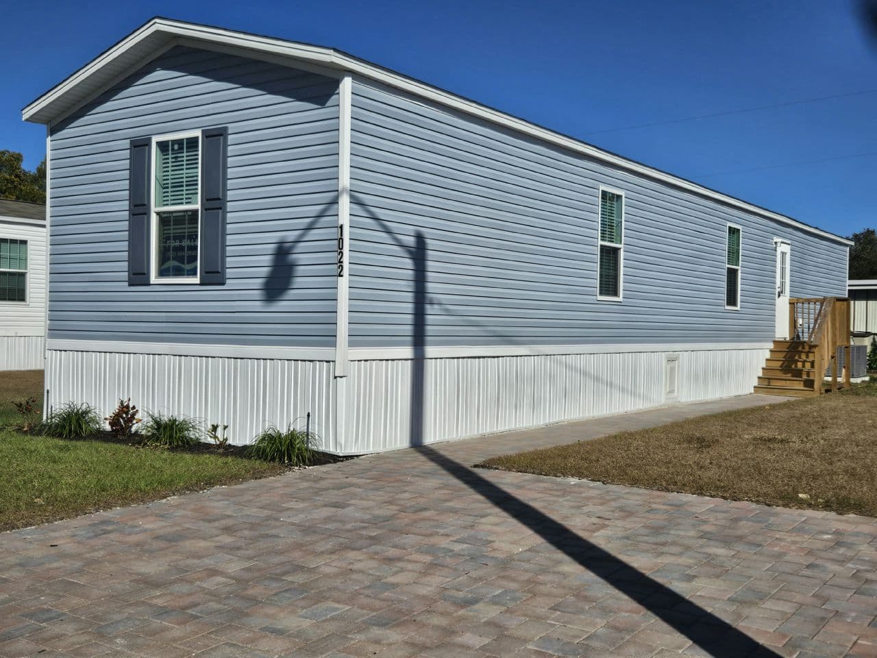 A home currently listed