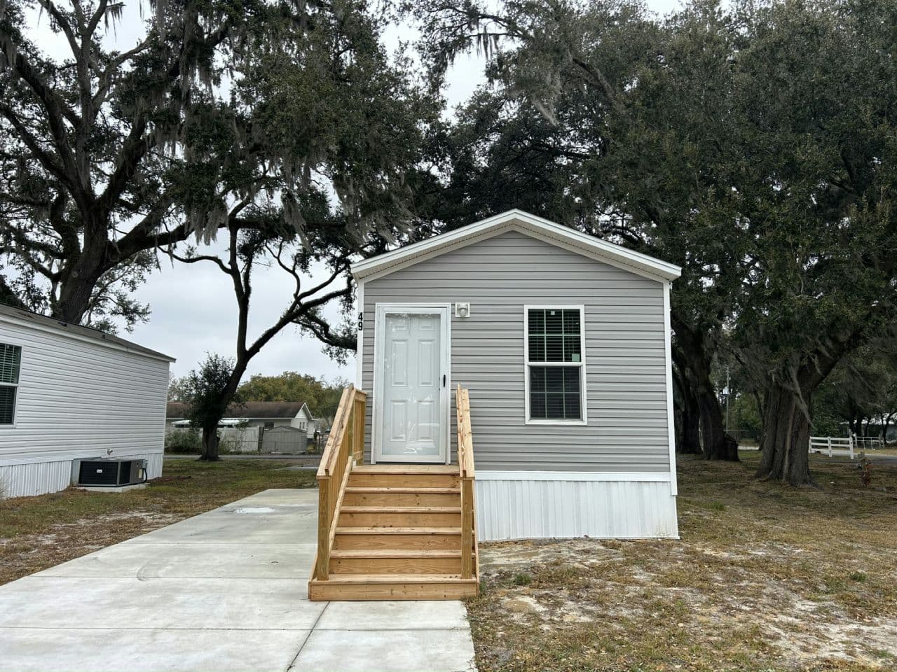 A home currently listed