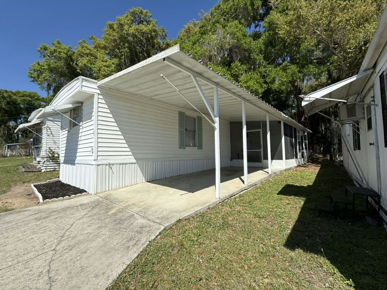 A home currently listed