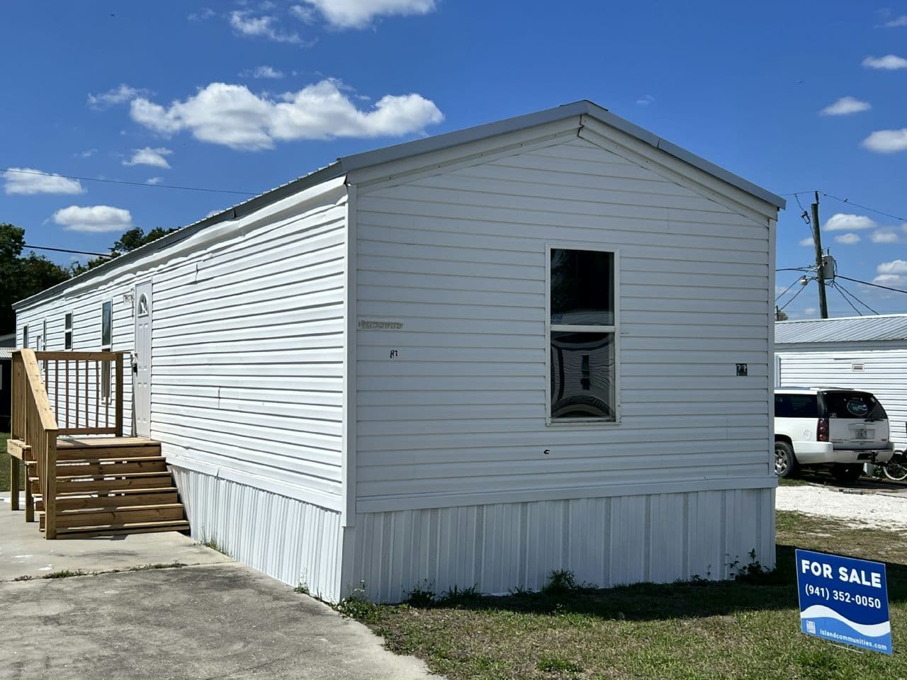 A home currently listed