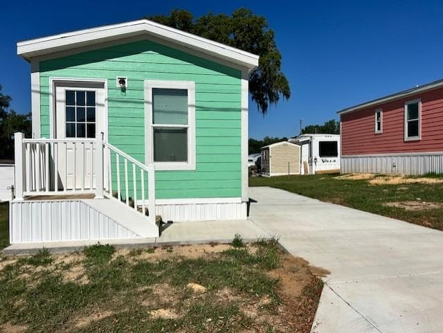 A home currently listed