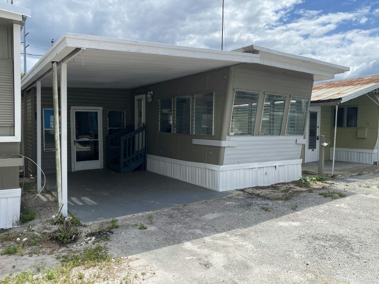 A home currently listed