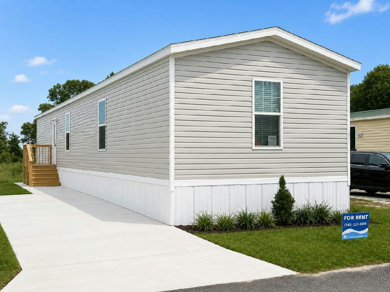 A home currently listed