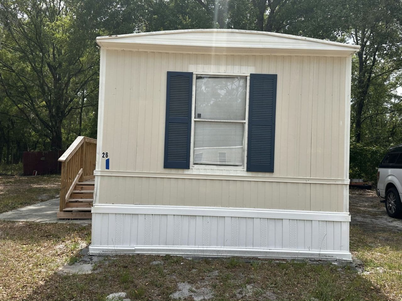 A home currently listed