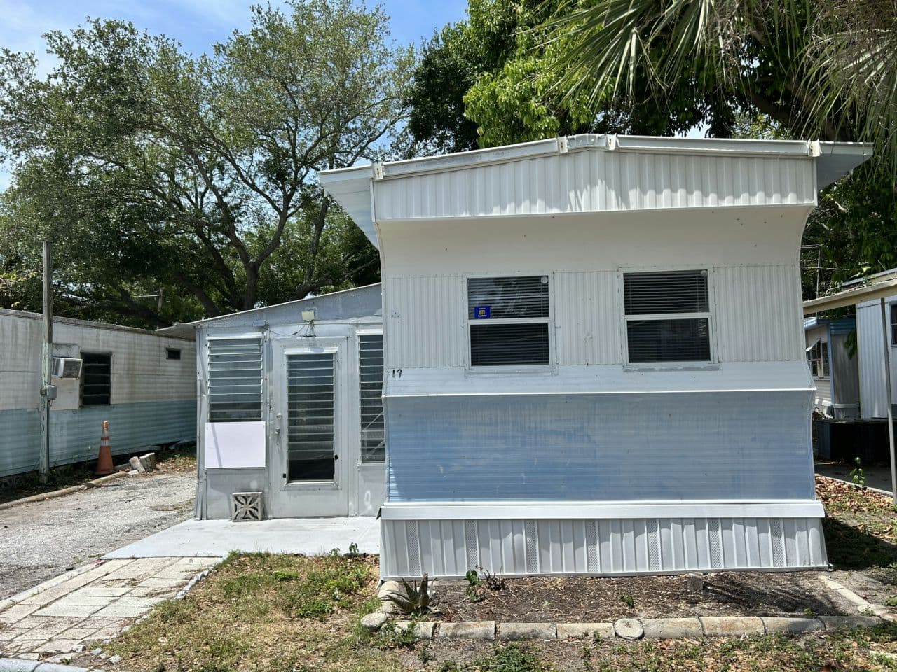 A home currently listed