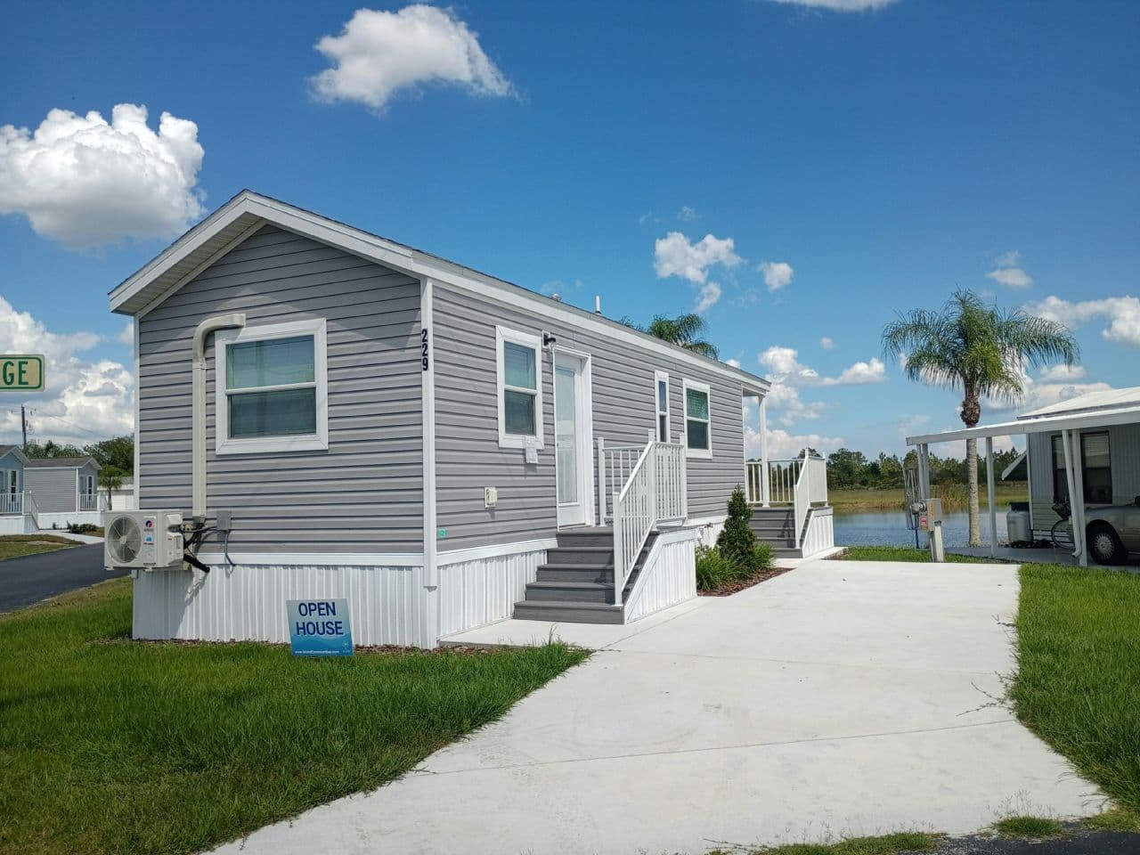 A home currently listed